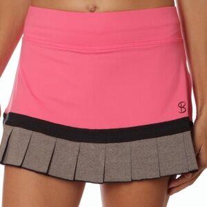 Sofibella Women's Electra Pleated Tennis/Pickleball Skirt, Size XS
